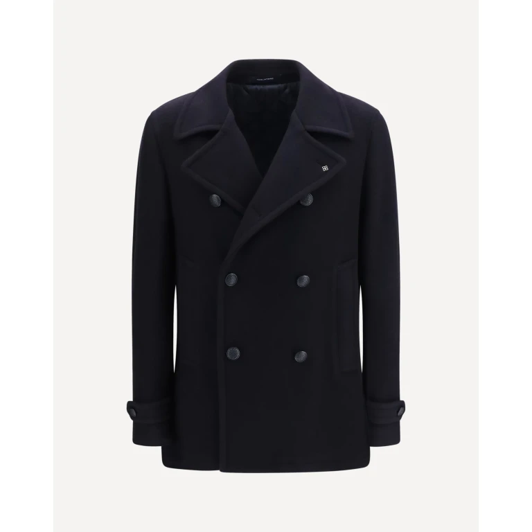 Wool Caban Coat Male 52