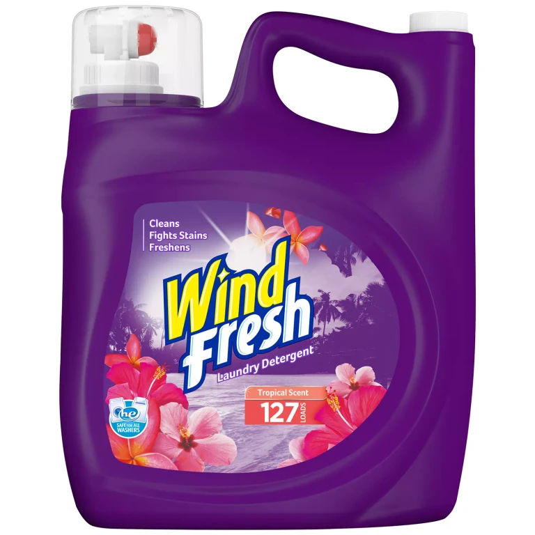 Windfresh Liquid Laundry Detergent, Tropical Scent, 127 loads, 196 fl. oz.