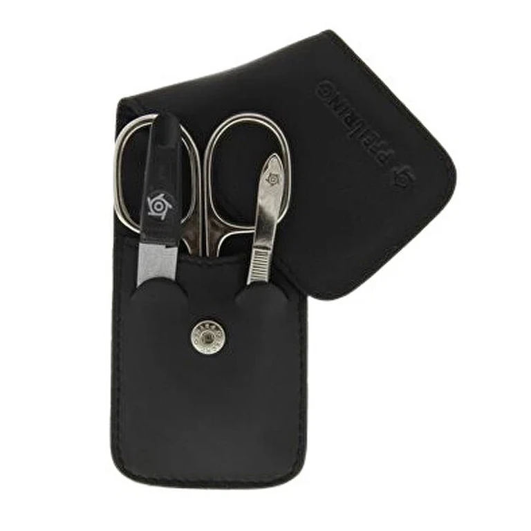 Travel Set for Manicure 3 Pieces Black