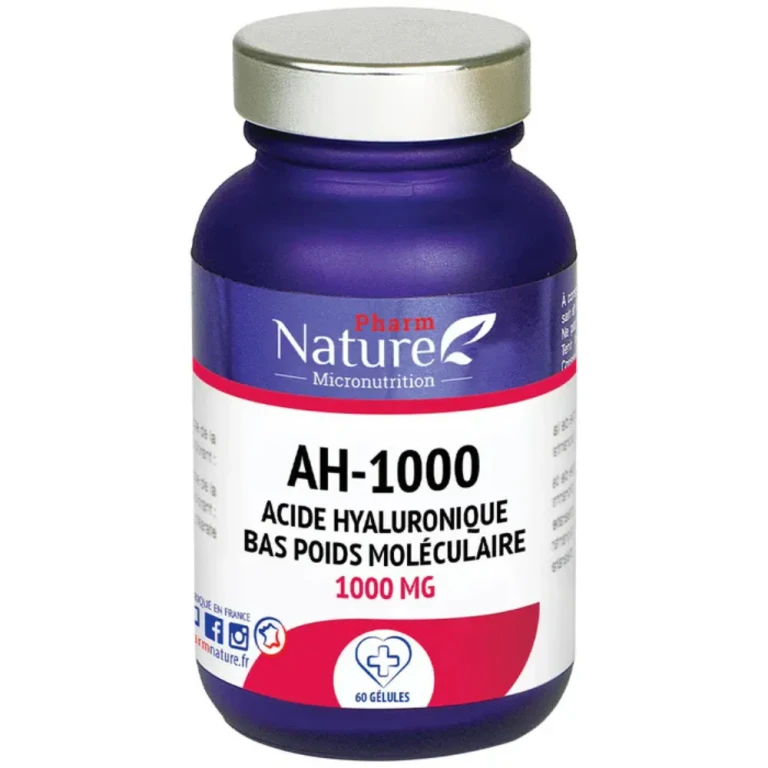 AH-1000 Hyaluronic Acid 1000mg 60 capsules