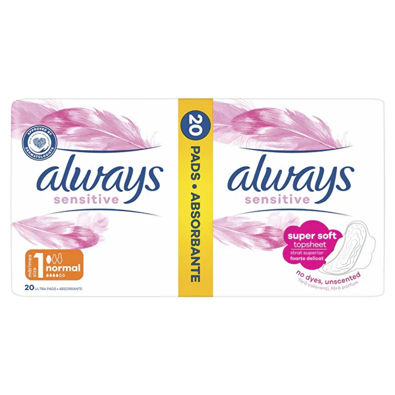 Ultra Sensitive Normal Duo Sanitary Pads 20 Pieces