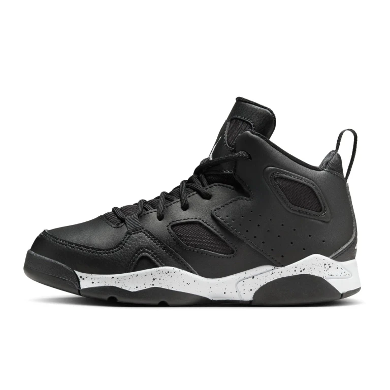 [dm1686-001] Preschool Air Jordan Flight Club '91 'black White'