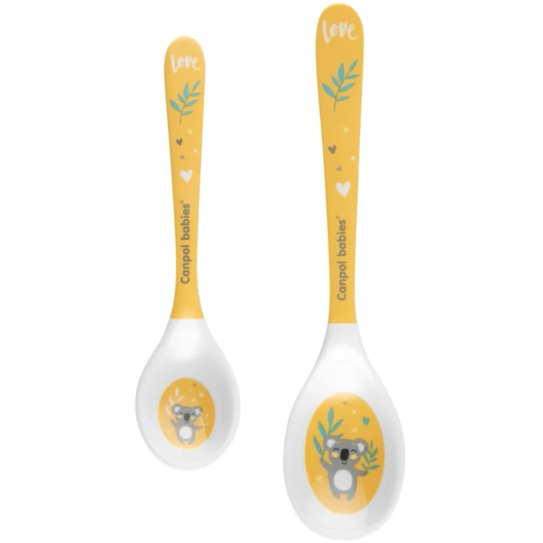 Exotic Animals Spoon yellow teaspoon 2 pcs