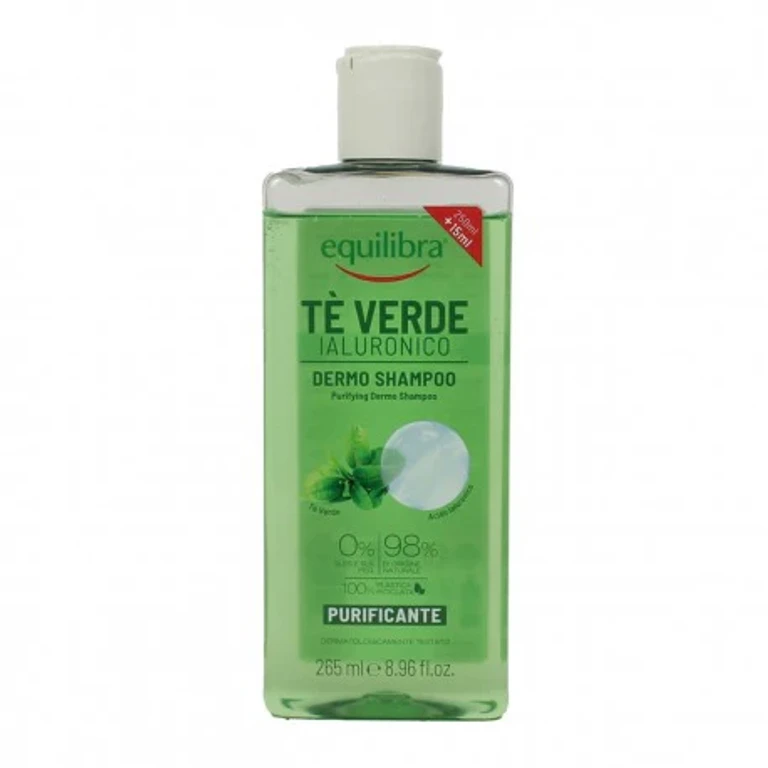 Green Tea + Hyallutonic Acid Shampoo 265 Ml