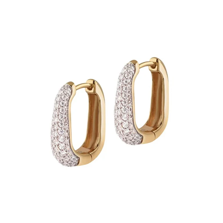 Gold-Plated Earrings with Crystal Nuances Jsbe04499Jwygt/U