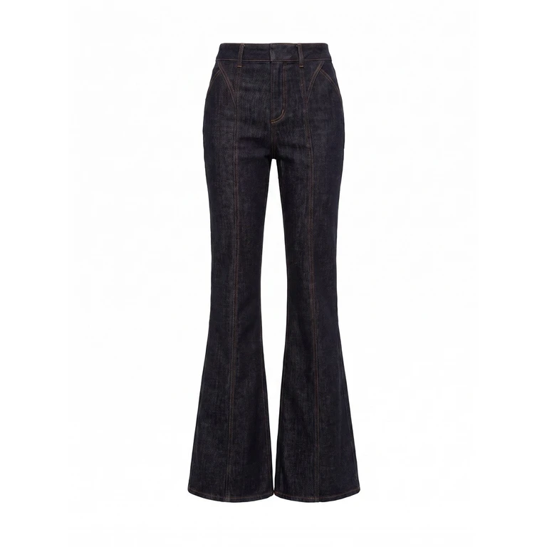 High Waisted Denim Jeans