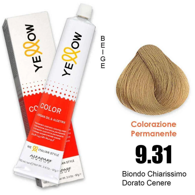 Yellow Color Permanent 9.31 100Ml