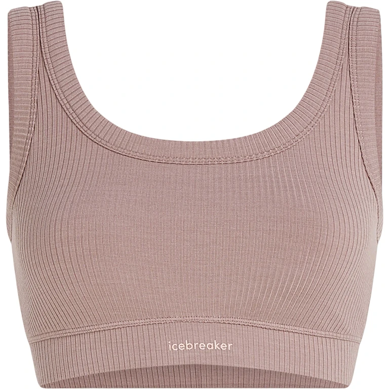Rib Lotus Merino Blend Bra - Women's