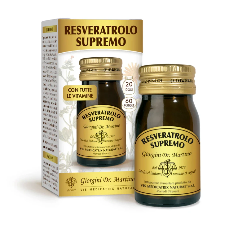 Supreme Resveratrol 60 tablets 500 mg - 30 gr