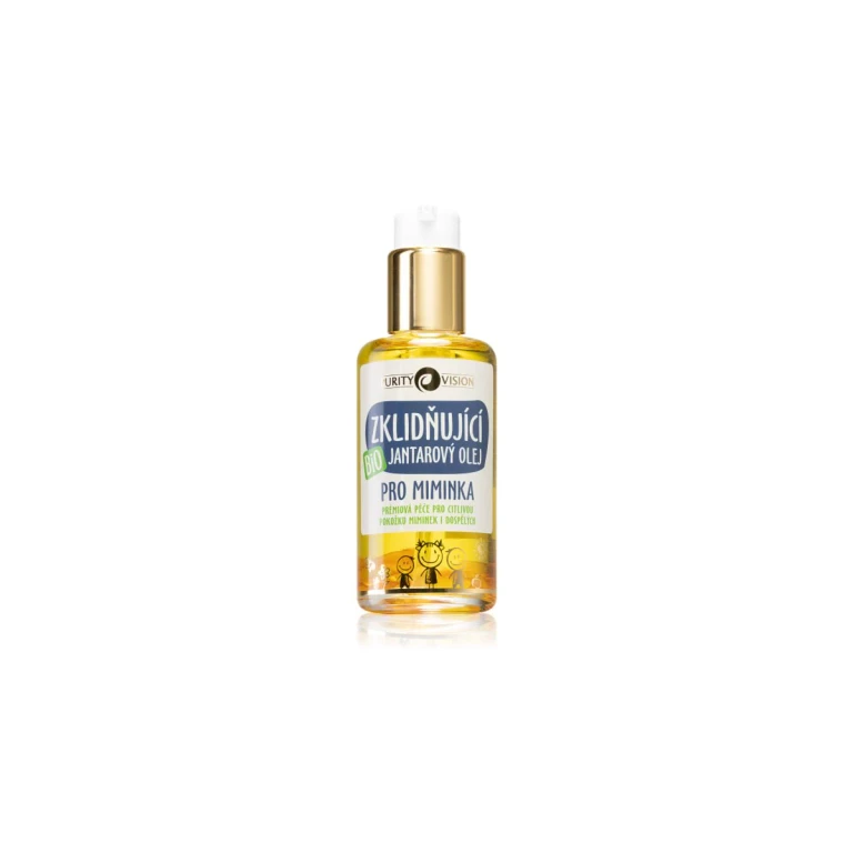 Organic Soothing Amber Oil for Babies - 95 ml