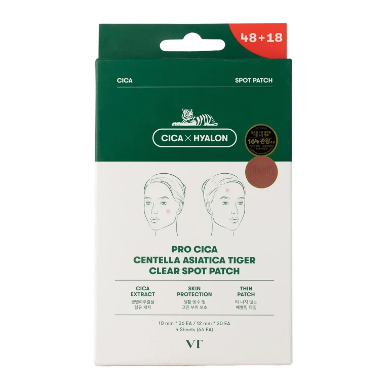 CICA Clear Soothing Spot Patch 66 pezzi