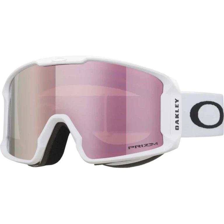 Line Miner M Goggles - Matte White - Prizm Rose Gold Lens
