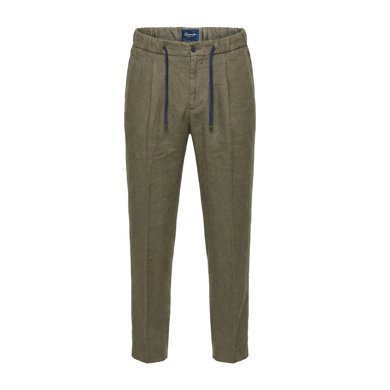 Pantalons Décontractés - Vert Foncé (DP138L01490)