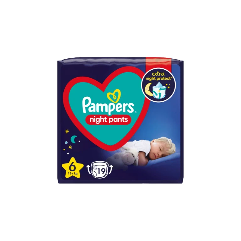 Night Pants size 6 disposable night pants 15+ kg 19 pieces