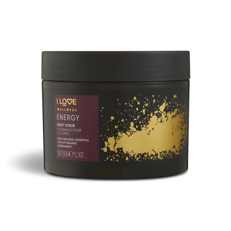 , Wellness Energy, Vegan, Exfoliating, Body Scrub, 350g