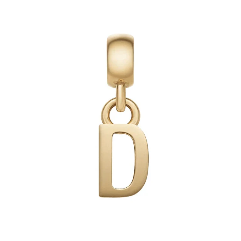 Gold Plated Letter "D" Pendant Charms Dw00400487
