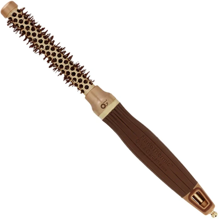 12 mm NanoThermic Ceramic+Ion Round Brush Olivia Garden