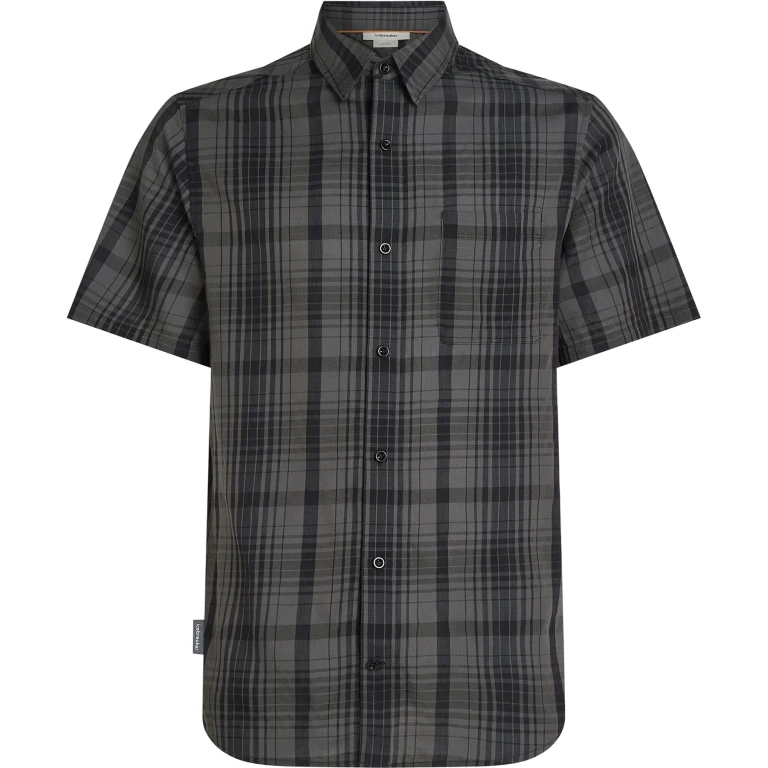 Merino 125 Cool-Lite Steveston Short Sleeve Plaid Shirt - Men's