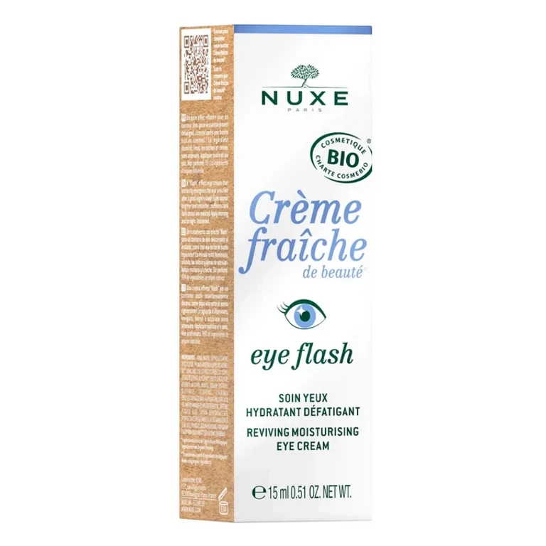 Crème Fraiche de Beauté - Eye Flash - ORGANIC anti-fatigue moisturizing eye contour care 15ml