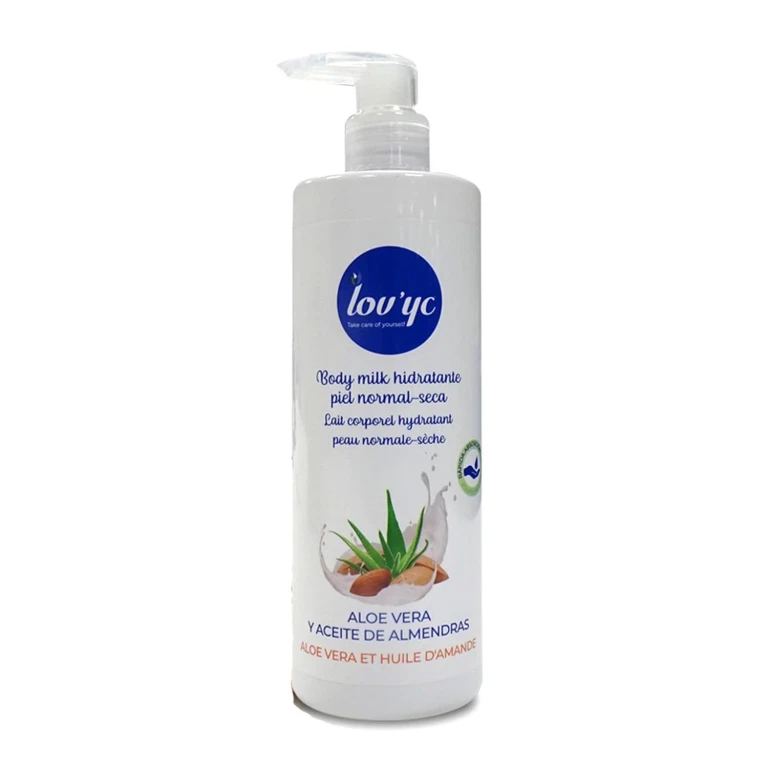 Aloe Vera and Almond Body Milk Normal to Dry Skin 400 ml
