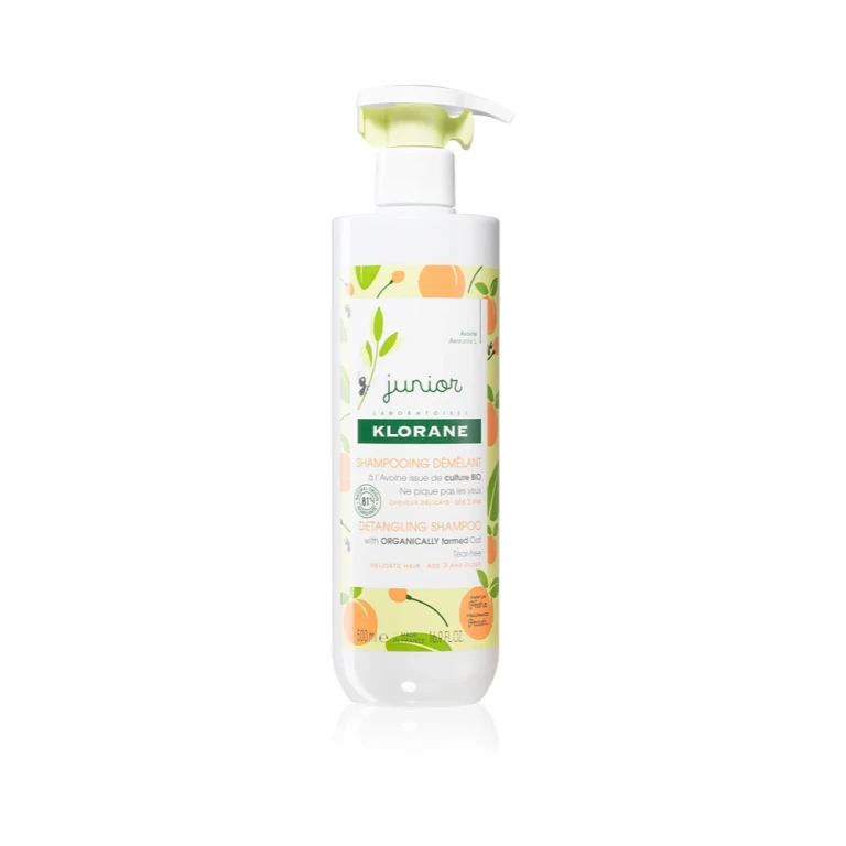 Junior Organic Oat Detangling Shampoo Peach Odor 500ml