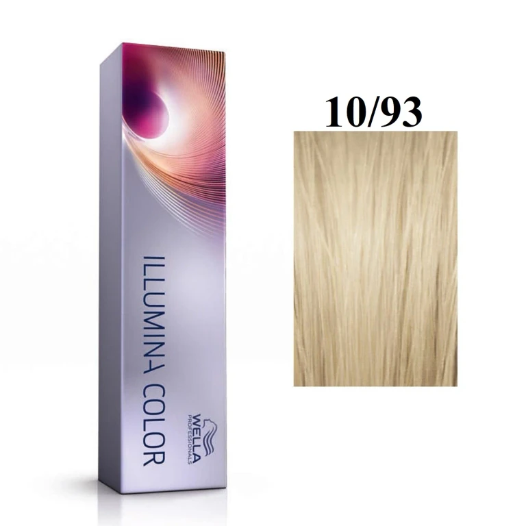 Professionals Illumina Color Permanent Hair Dye 10/93 Light Bright Pearl Gold Blonde 60 ml