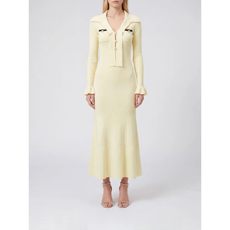 Dress Woman color Yellow (PF26132MYYELLOW)
