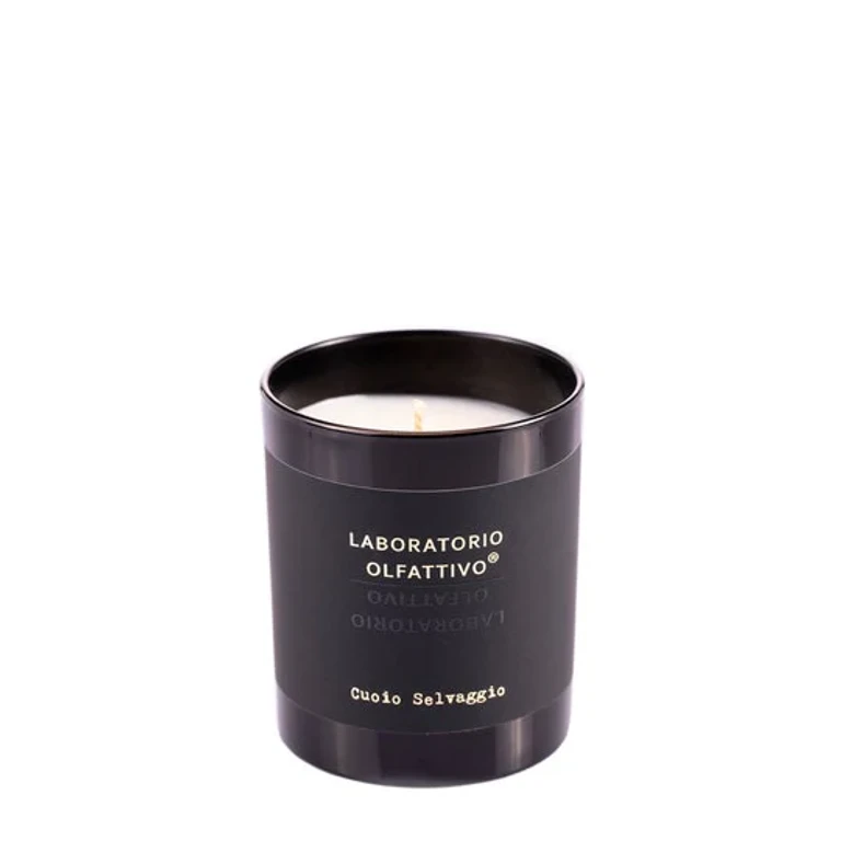 Wild Leather Candle