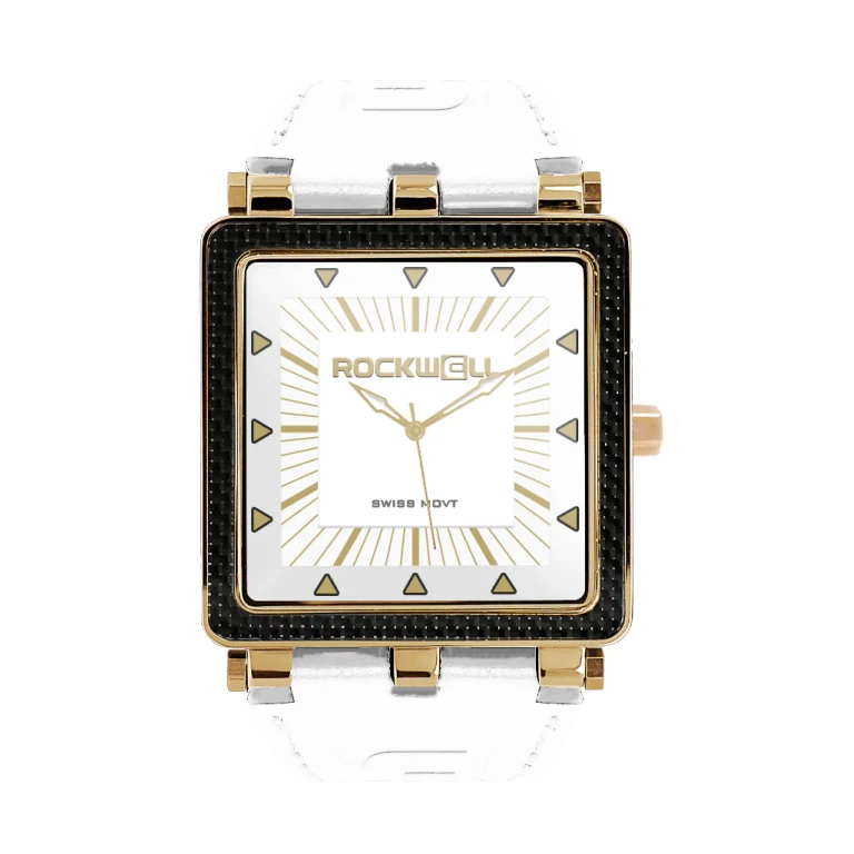 CF Leather (Rose Gold/White) Watch
