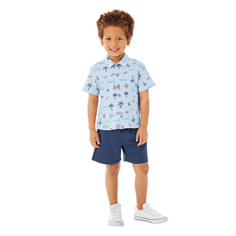 Boys 2Pc Playwear Blue 5T:- Blue, 5T