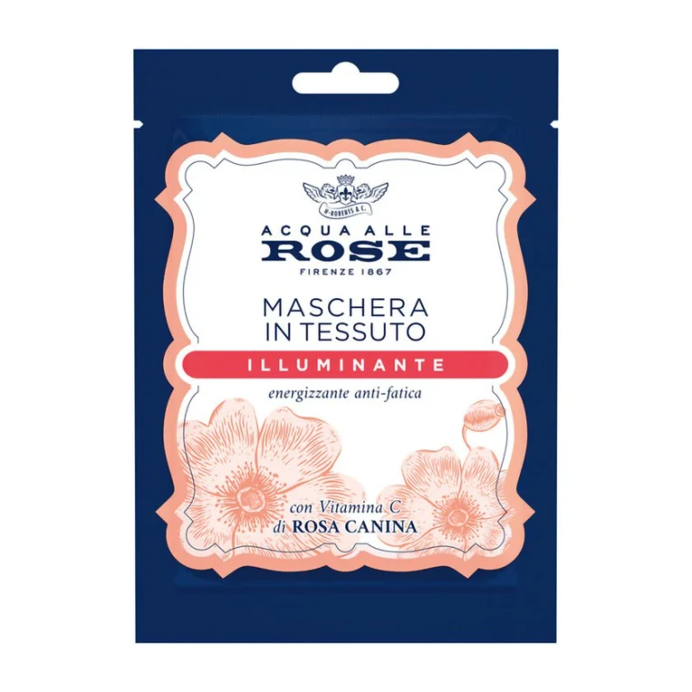 Acqua Alle Rose Brightening Fabric Mask with Vitamin C, 1 Pc