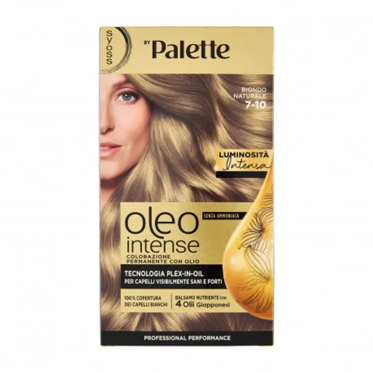 Oleo Intense Ammonia-Free Permanent Coloring with Blonde Oil Naturale 7-10