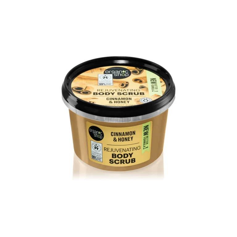 Organic Shop Cinnamon and honey gentle body scrub 250 ml