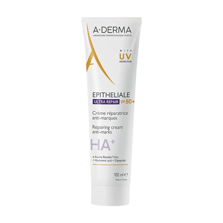 A-Derma Regenerating Cream Spf 50 Epitheliale Ultra Repair (Repair Cream Anti-Marks) - Volume: 100 Ml