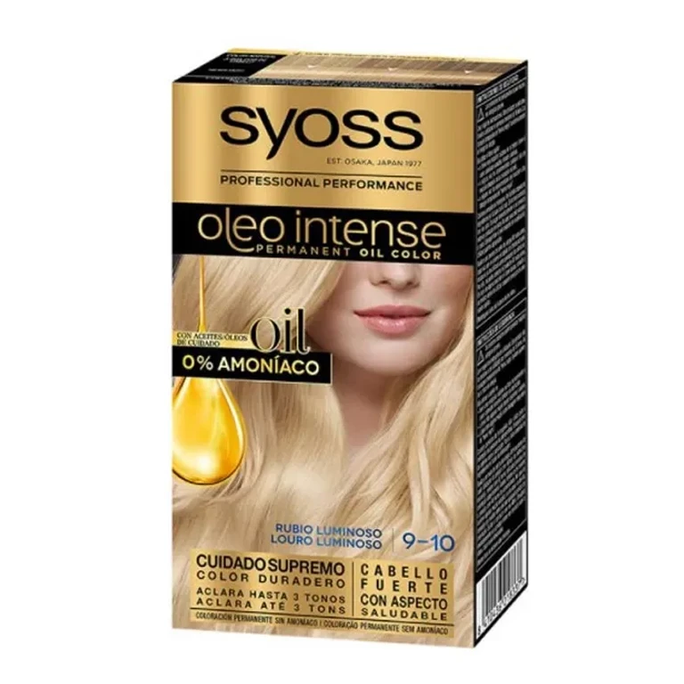 Syoss Oleo Intense Permanent Hair Color 9-10 Bright Blonde