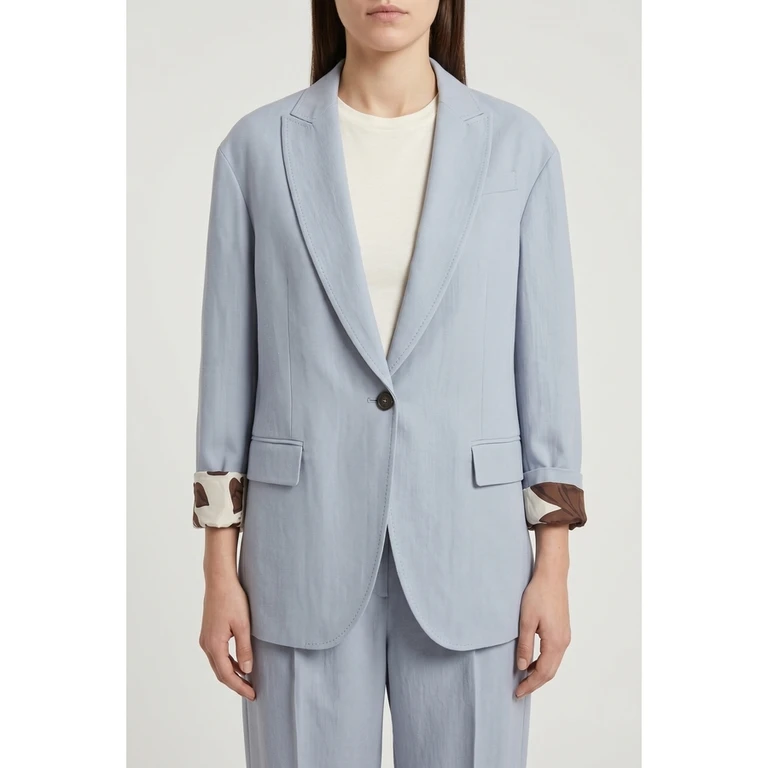 Wolight Blue Relaxed Suit