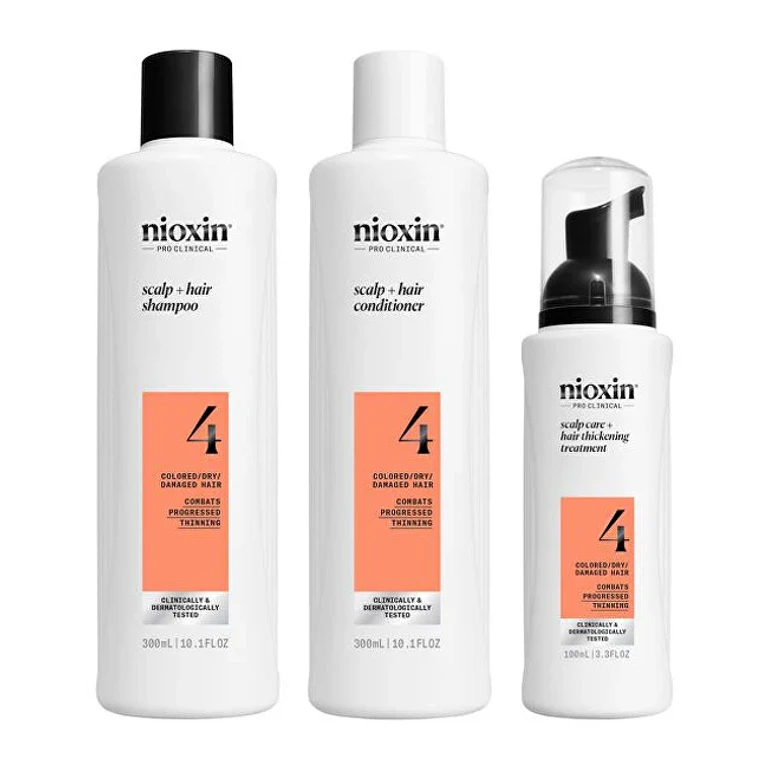 System 4 Set for Fine Colored and Significantly Thinning Hair
