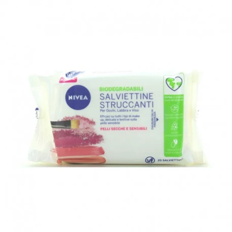 Gentle Makeup Removing Wipes For Sensitive Skin 25 Wipes
