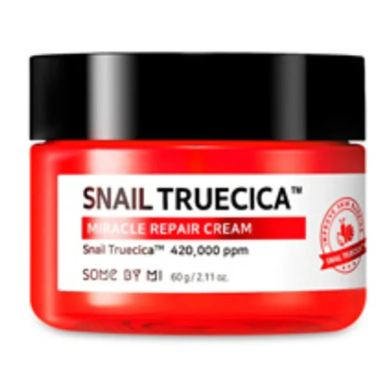 Creme regeneradora e calmante com muco de caracol e Truecica (Miraculous Repair Cream)