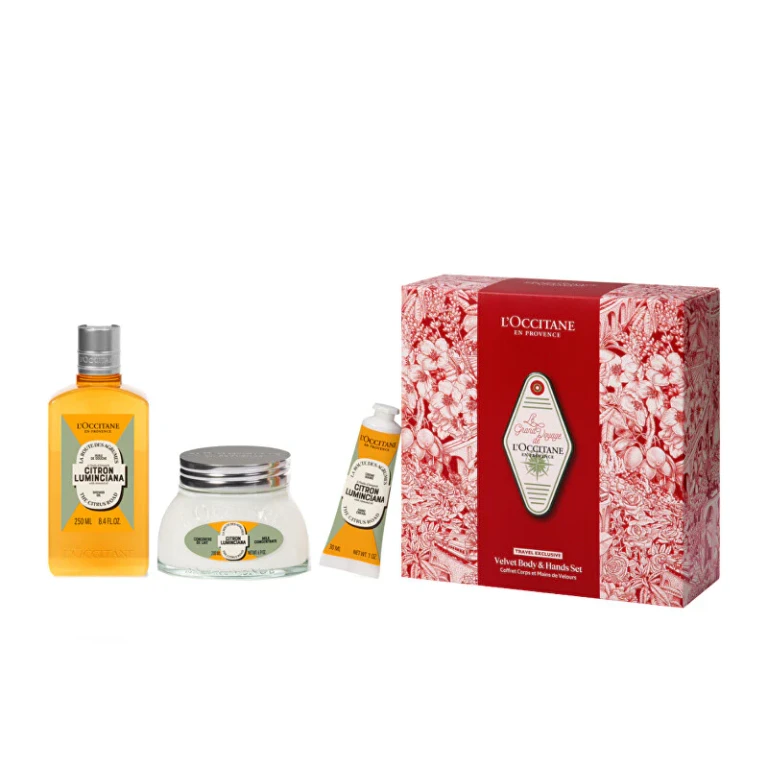 L'Occitane En Provence Gift Set Velvet Body & Hands Set
