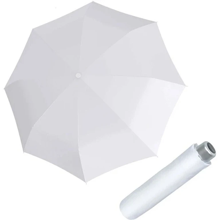 Mechanical Folding Umbrella Women Special Mini Wedding Uni White