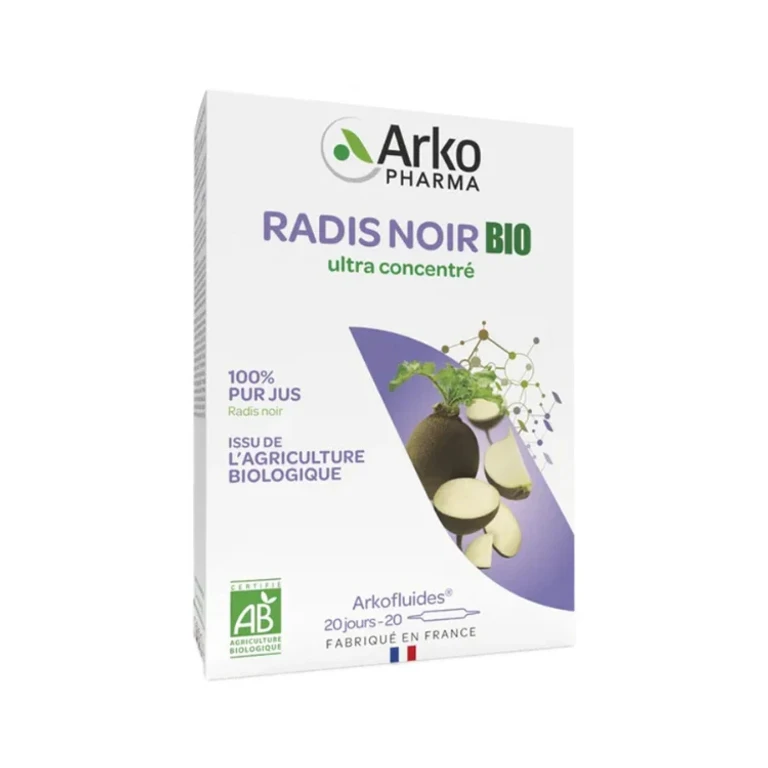 Arkofluidi Black Radish Bio 20 Ampoules