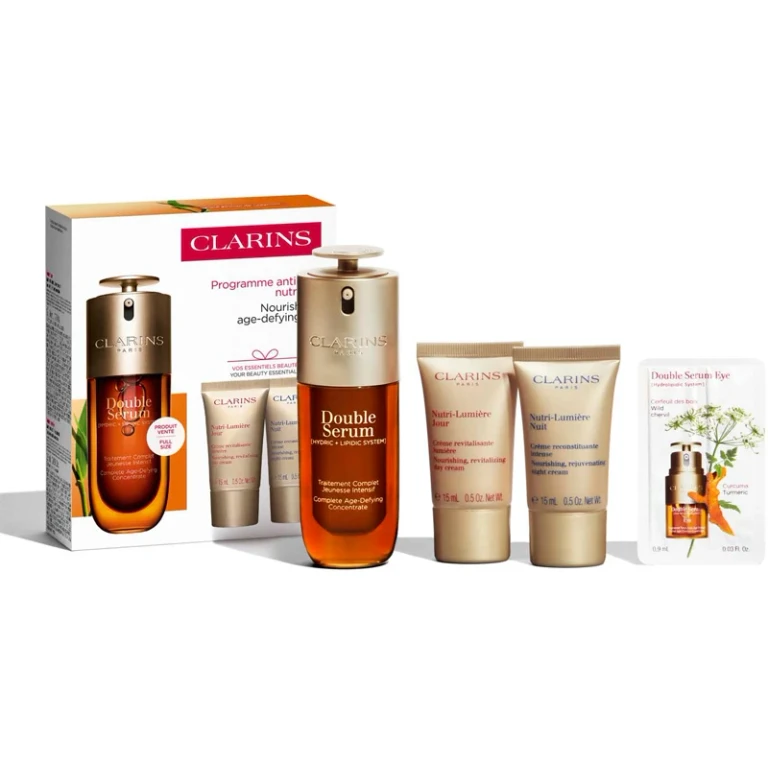 Double Serum & Nutri-Lumière Collection Gift Set for Mature Skin