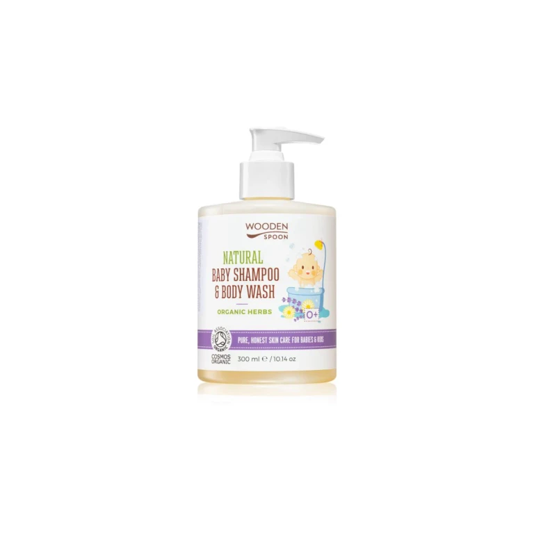 Natural shampoo and shower gel for children with lavender aroma 300 ml