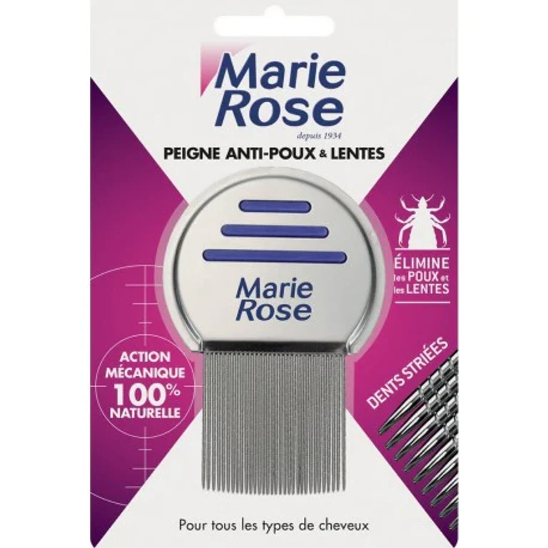 Anti-Lice and Slow Streaked Teeth Comb for All Hair Types