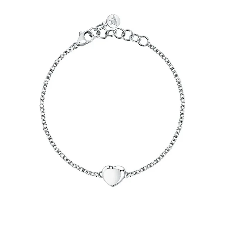 Steel Bracelet with Heart Istanti Savz12