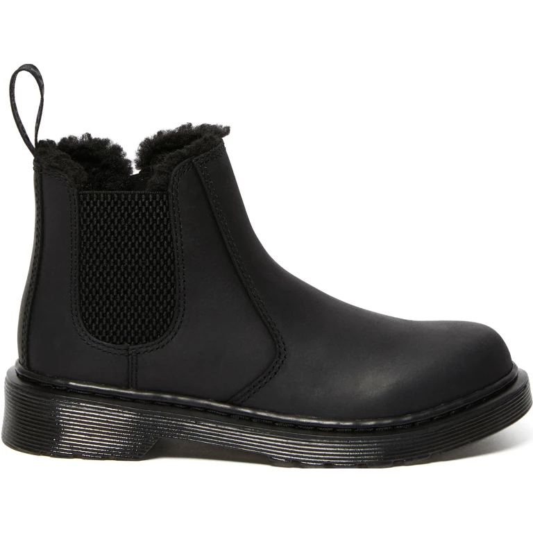 2976 Faux Fur Lined Chelsea Boots - Kids