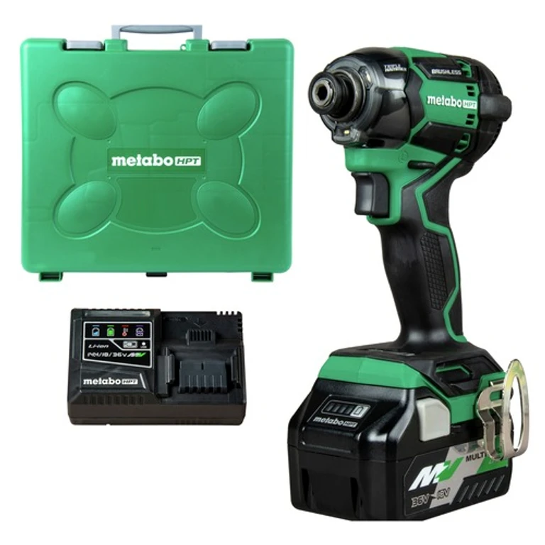 MultiVolt 36V Brushless Lithium-Ion 4-1/2 in. Cordless Triple Hammer Bolt Impact Driver Kit with 2 Batteries (2.5 Ah)