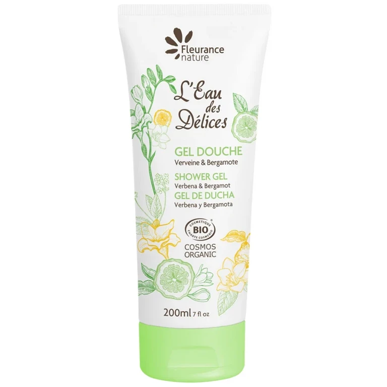 Verbena & Bergamot Organic Shower Gel 200ML