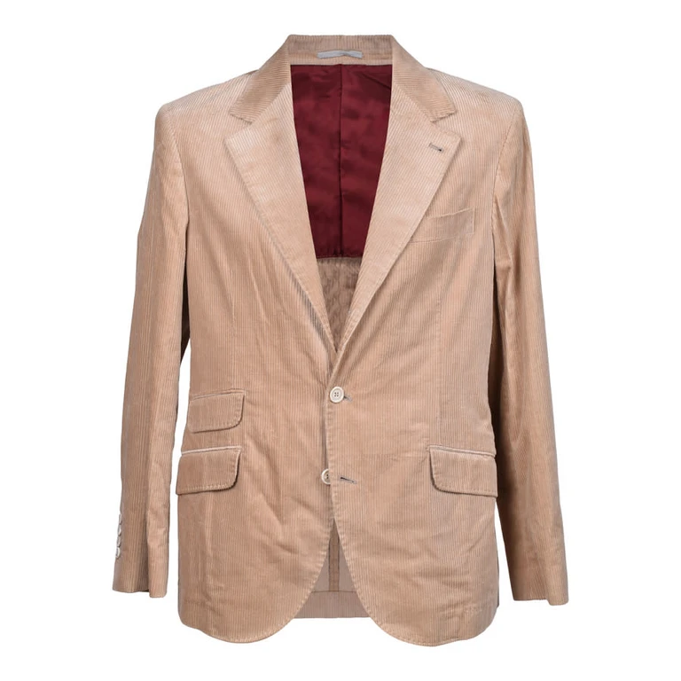 Camel Corduroy Blazer